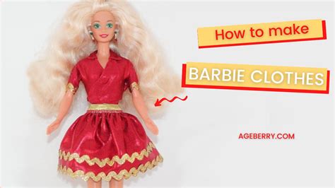 How To Make Barbie Doll Dresses Step By Step