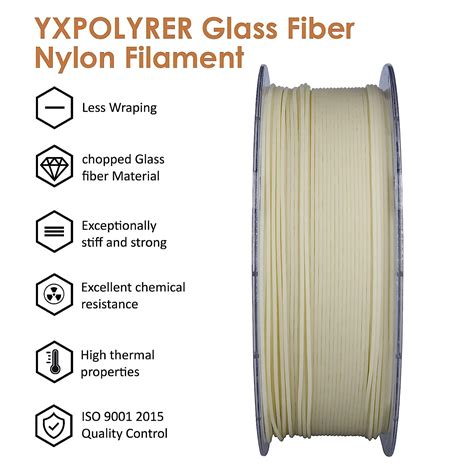 Buy Yxpolyer Pa6 Glass Fiber Reinforced Nylon Filament175mm 3d