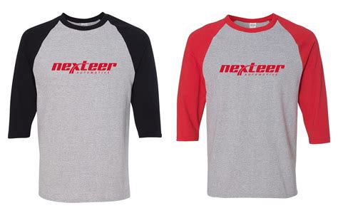 Nexteer Raglan Baseball Shirt Nexteer Gear