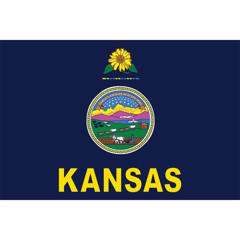 Kansas State Flag Volunteer Flag Company