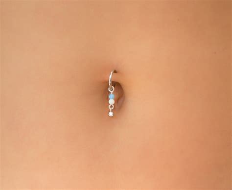 Black Friday Clip On Belly Button Ring Fake Belly Rings Etsy