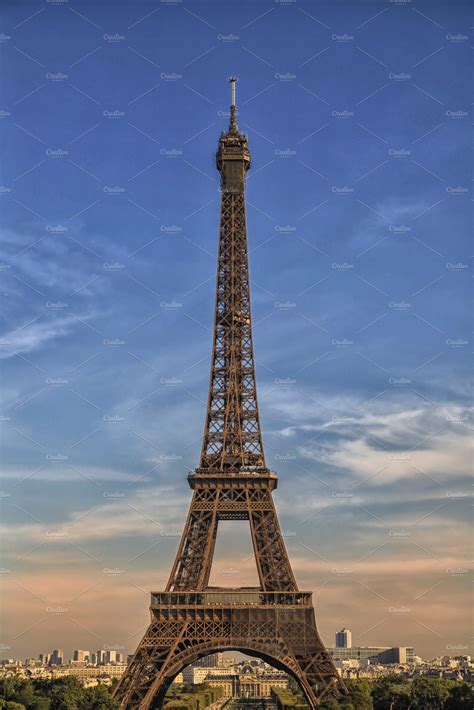 Eiffel tower in France ~ Architecture Photos ~ Creative Market