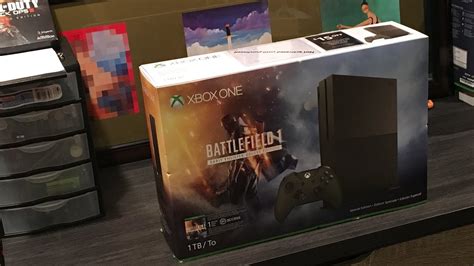 Microsoft Xbox One S 1tb Battlefield 1 Special Edition Console