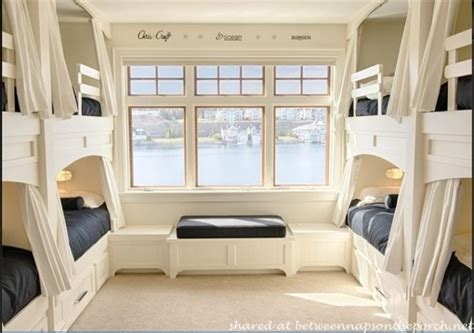 The bunk bed has been around for generations, and for a good reason. A Waterside Home with Great Beach House Style