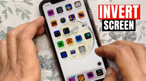 How To Invert Screen Colors On Iphone Youtube