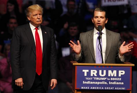 Donald Trumps Son And Son In Law Sought Dirt On Hillary