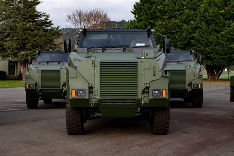 New Zealand Army Receives First Bushmaster Vehicles