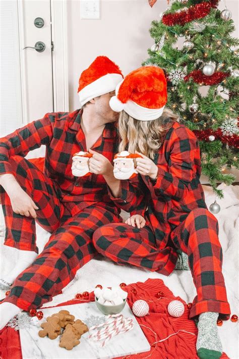 christmas the best time of the year in 2020 christmas pajamas couple pajamas christmas