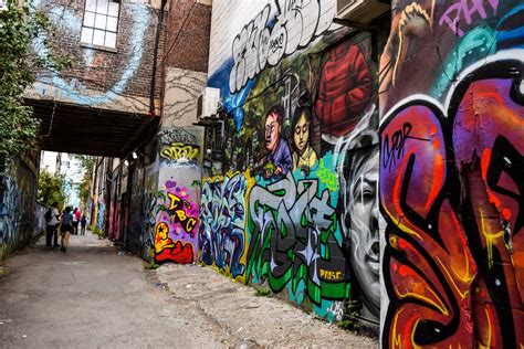 Travel Palette Graffiti Alley Toronto Canada