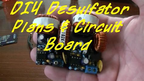 As mentioned above i am using arduino to drive the mosfet and other sections. Desulfator Circuit Board (How To Order) - YouTube