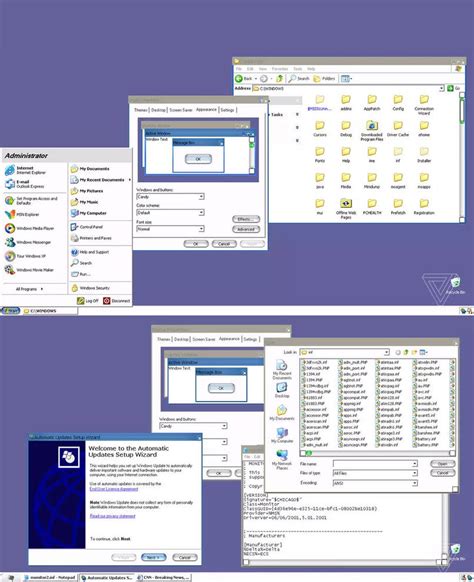 Microsoft Windows Xp Theme Mac Aqua By Protheme On Deviantart