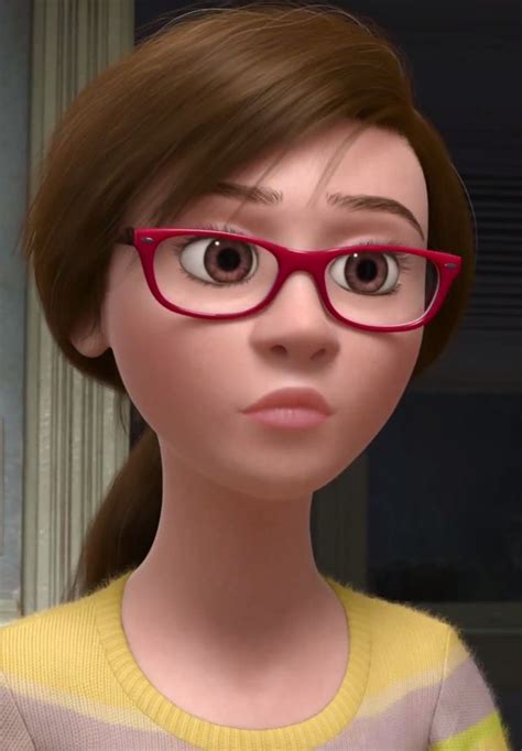 Pixar Inside Out Character Modeling Female Character Design Cartoon