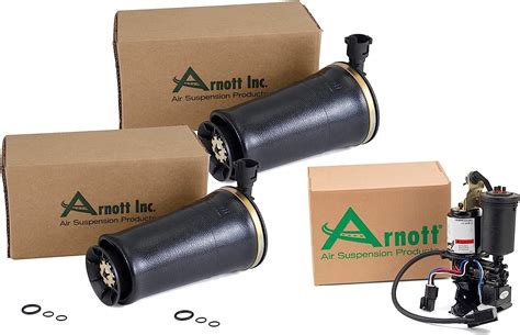 Arnott Rear Air Suspension Springs And Compressor Kit For