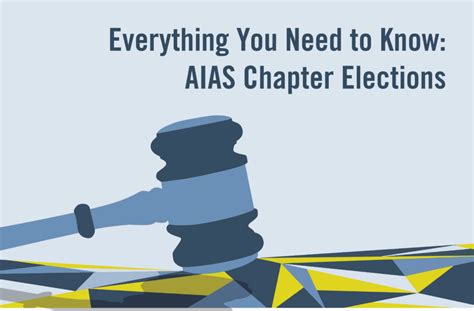 Everything You Need To Know Aias Chapter Elections Aias
