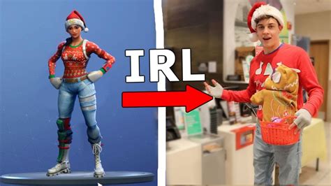 This Is What Happened When I Became A Fortnite Skin In Real Life