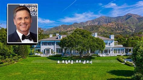 Rob Lowe Relisted His Magnificent Montecito Mansion For 425 Million