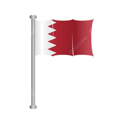 Bandeira Do Bahrein Vetor Png Bahrein Bandeira Dia Do Bahrein