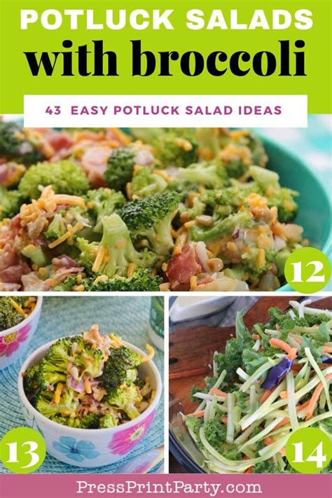 Easy Potluck Salads Crowd Pleasers Potluck Salad Ideas For Summer Or