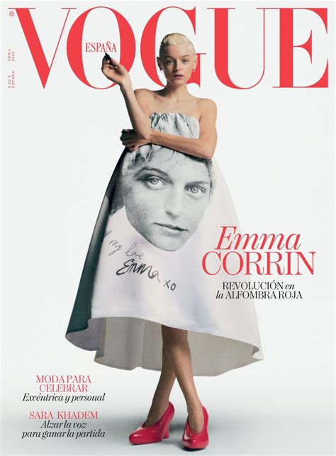 Emma Corrin Vogue Spain April Issue Celebmafia