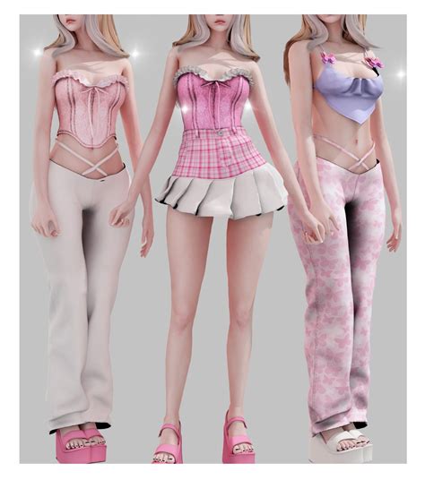 Y K Nd Set Babyetears Sims Mods Clothes Tumblr Sims Sims Clothing