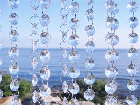 Glass Crystal Strands Glass Crystal Garlands Hanging Crystal Strands