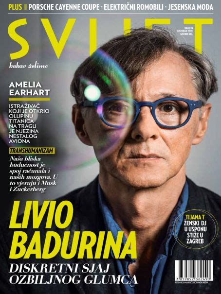 Livio Badurina Svijet Magazine October 2019 Cover Photo Croatia