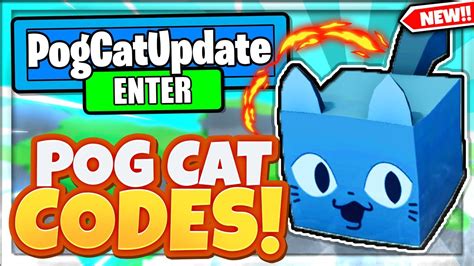 Pet Simulator X Codes Pog Cat Update All New Pog Pet Secret Op Roblox
