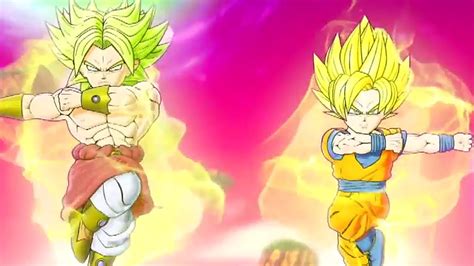 Dragon Ball Fusions 3ds Fusion Goku And Broly Teaser Youtube