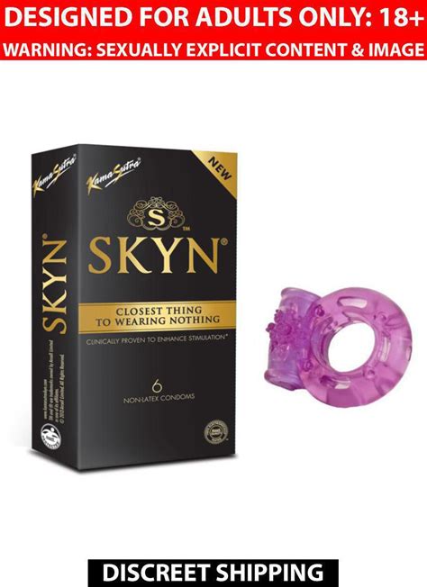 Kamasutra Ultra Thin Skyn Condoms And Vibrating Ring Pack Of 1 Buy