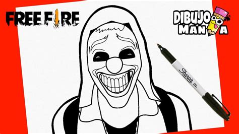 How To Draw The Free Fire Disgraceful Skin Crime Squad How To Draw