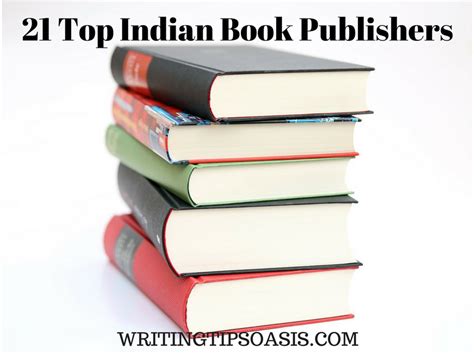 21 Top Indian Book Publishers Writing Tips Oasis