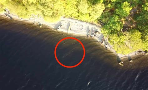Loch Ness Monster Spotted In Drone Footage