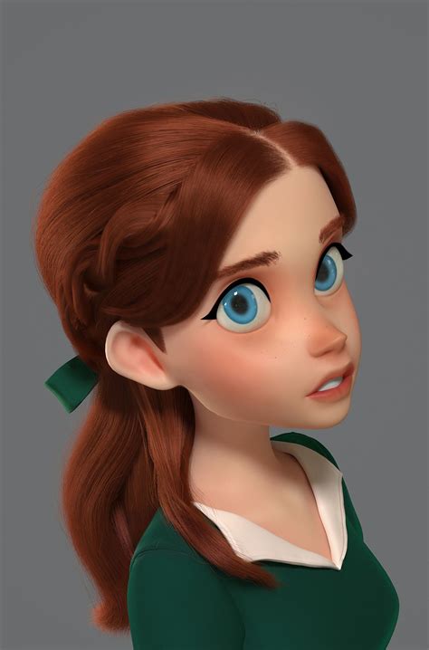 3d Character Reference에 있는 핀