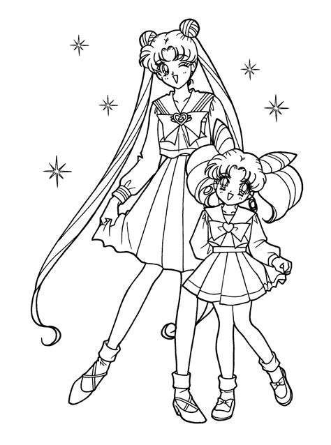 Videos educativos para pintar y dibujar. Dibujos de Sailor Moon para Colorear, pintar e Imprimir Gratis