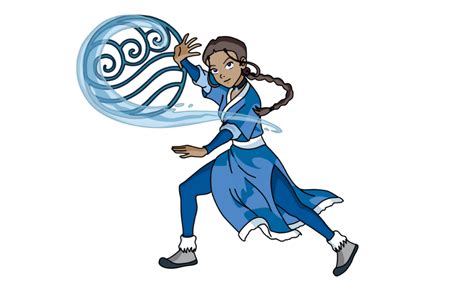 Avatar The Last Airbender Katara Blue Dress Outfit Cosplay Costume Cosplay Clans