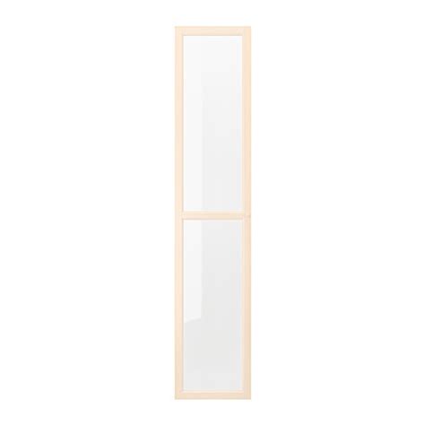 Oxberg Glass Door Birch Effect 40x192 Cm Ikea Eesti