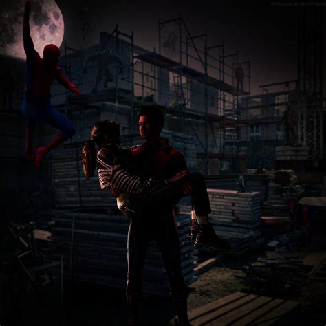 Spiderman Saves Mj By Skyjac22 On Deviantart