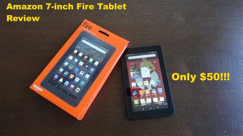 Amazon 7 Inch Fire Tablet Review Best 50 Ever Spent Youtube