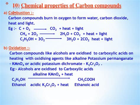 Ppt Chapter Carbon And Its Compounds Powerpoint Presentation