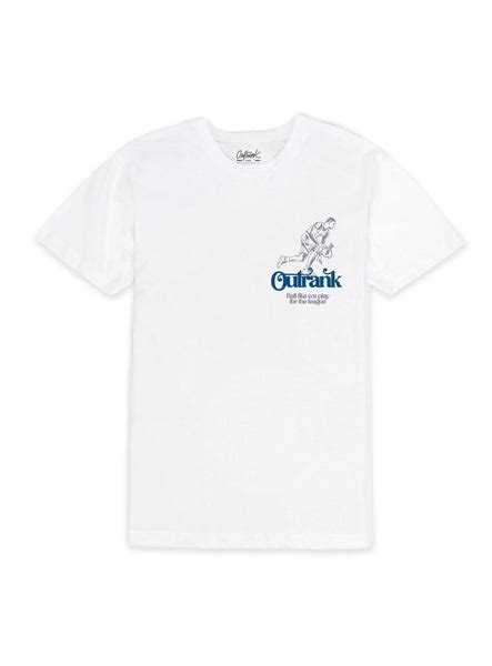 Outrank T Shirt League White Or2320 Vengeance78