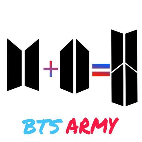 Bts logo, forever heart bts army and logo. BTS LOGO X ARMY LOGO | ARMY's Amino