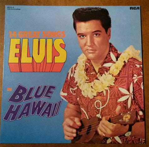 Elvis Presley Blue Hawaii Soundtrack Vinyl Lp Album Stereo