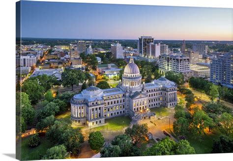 Usa Mississippi Jackson Capital City State Capitol Building