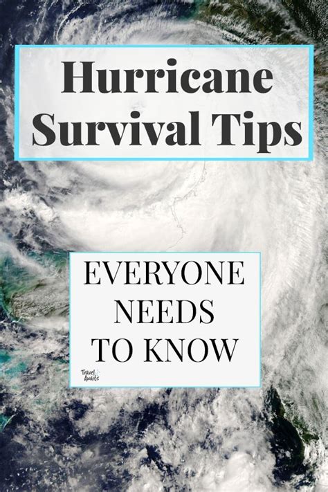 Hurricane Survival Tips Everyone Should Know Travel Safety Travel