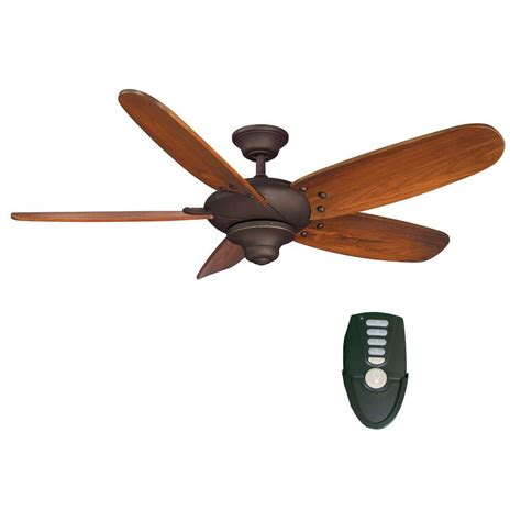 Hampton Bay Altura 56 Inch Indoor Oil Rubbed Bronze Ceiling Fan With