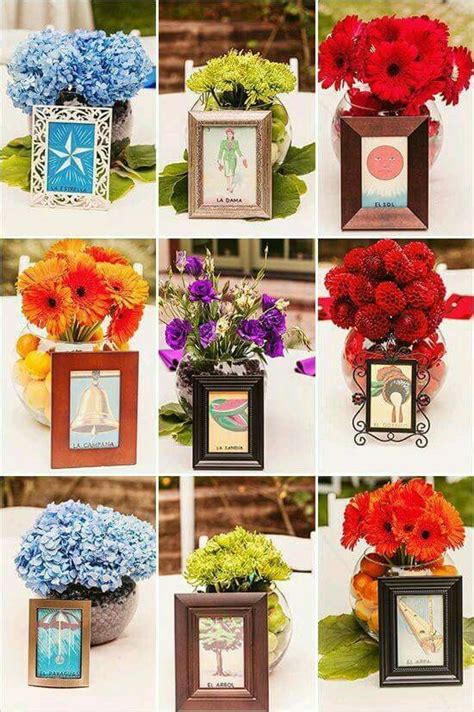 Loteria Themed Party Mexican Themed Weddings American Wedding