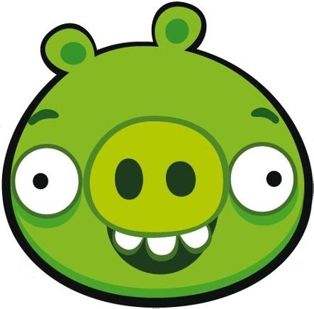 These green creatures are known for their persistence and insistence on meddling with affairs beyond their ken, most importantly the ancient history of the island and the anger inherent to the bird condition. Image - Pig Front.jpg | Angry Birds Wiki | FANDOM powered by Wikia