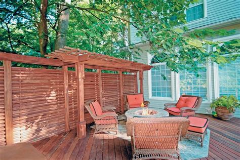Don't worry about drawing the deck railings accurately as you draw them: 15 Easy Ways to Create Shade for Your Deck or Patio | DIY | Outdoor privacy, Privacy screen ...
