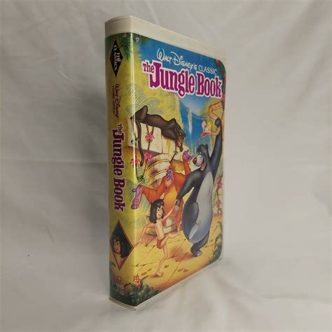 Mavin Walt Disney The Classics The Jungle Book Black Diamond Edition Vhs