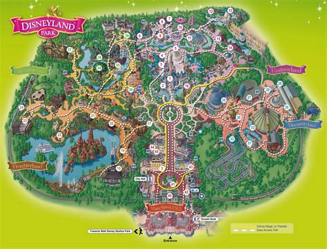 Let yourself be whisked away to the fairytale worlds of your favourite disney stories! Free map of Disneyland Paris PDF to download